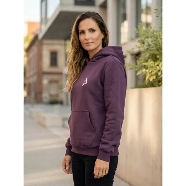  Dámská mikina ALTISPORT BYB/ALW002BY289 VÍNOVÁ 