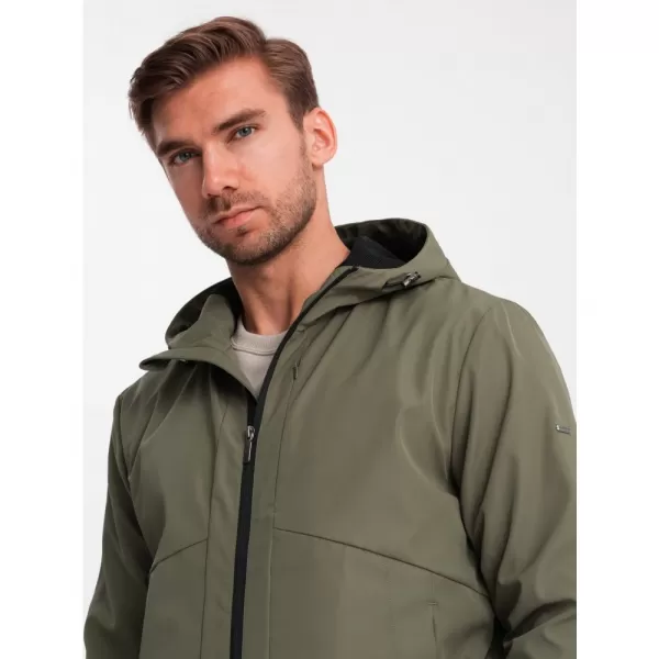  Pánská bunda OMBRE OM-JANP-0149 OLIVE 