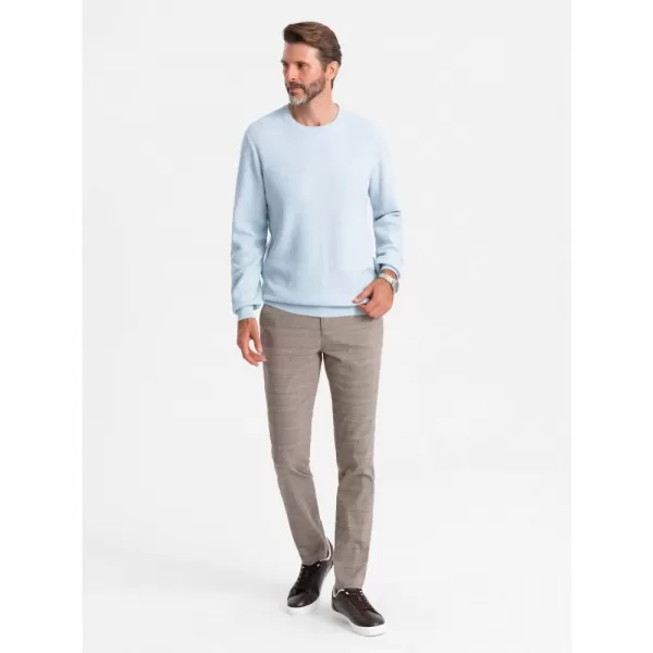  Pánský svetr OMBRE OM-SWSW-0142 BLUE 