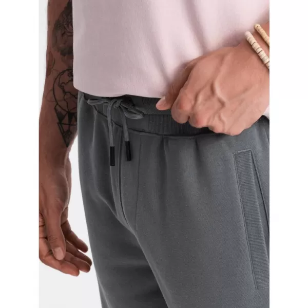  Pánské kraťasy OMBRE OM-SRBS-0149 GRAPHITE 
