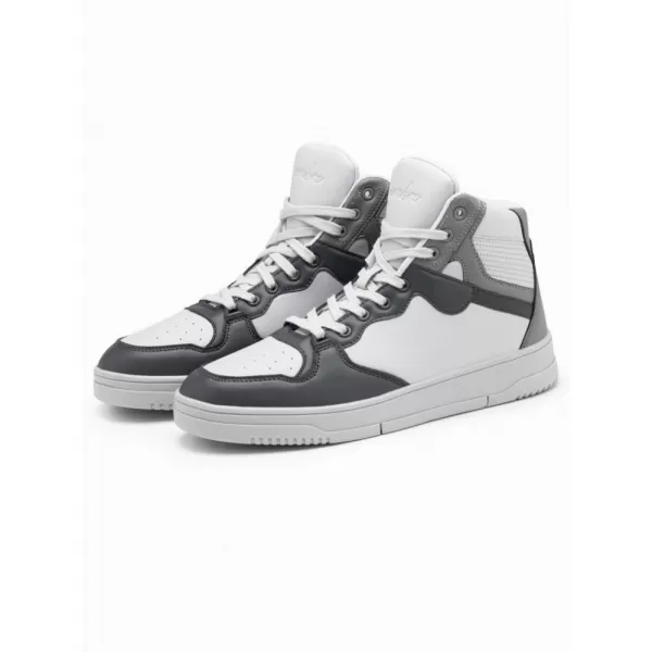  Pánské boty OMBRE OM-FOSH-0139 GRAY 