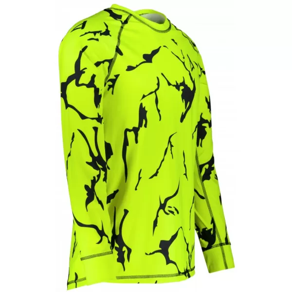  Pánské funkční termo triko s dlouhým rukávem premium ALTISPORT VOJ/ALM052TER01 NEON GREEN 