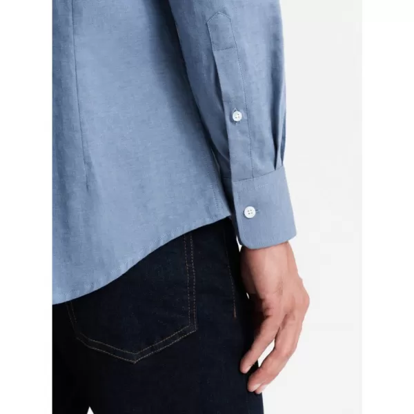  Pánská košile OMBRE OM-SHCS-0175 BLUE 
