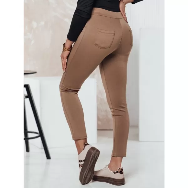  Dámské kalhoty DSTREET MODSTORY KARAMELOVÁ 