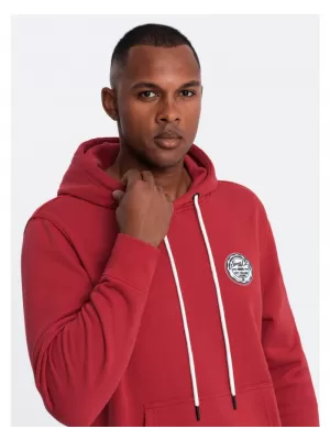 Pánská mikina OMBRE OM-SSNZ-0144 RED