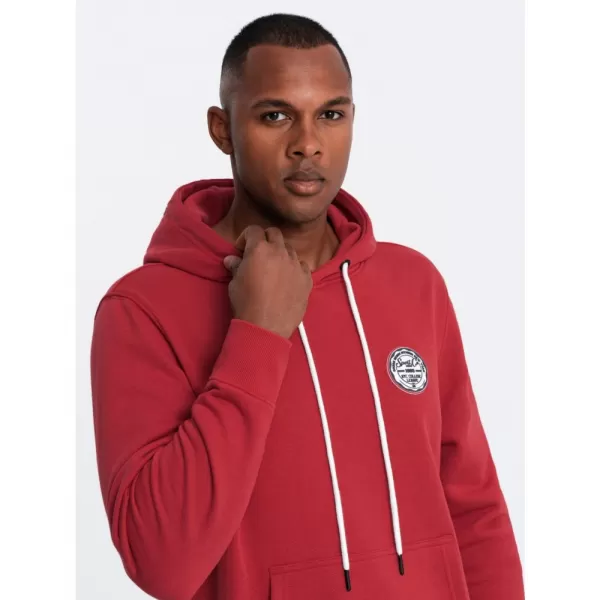  Pánská mikina OMBRE OM-SSNZ-0144 RED 