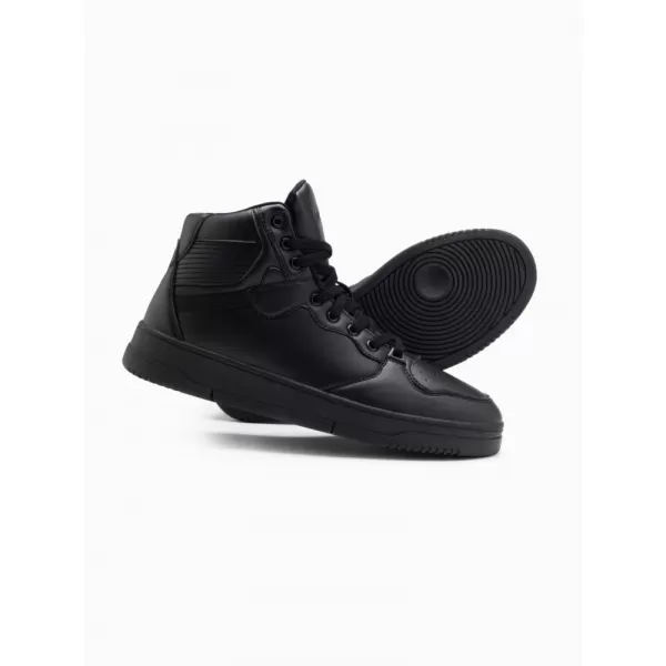  Pánské boty OMBRE OM-FOSH-0139 BLACK 
