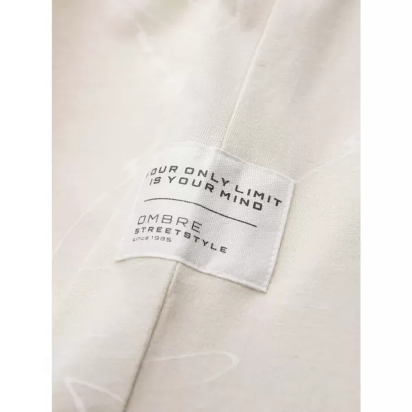  Pánské triko OMBRE OM-TSFP-0184 CREAM 