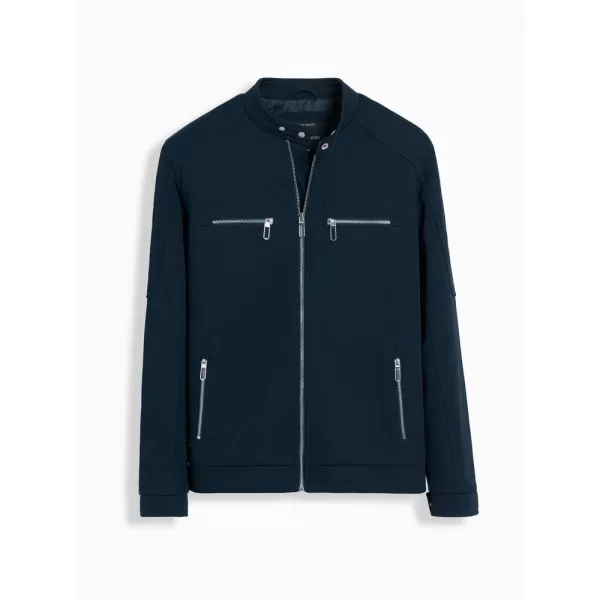  Pánská bunda OMBRE OM-JALP-0157 NAVY BLUE 