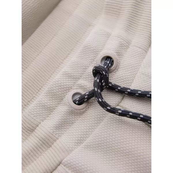  Pánské tepláky OMBRE OM-PASK-0211 LIGHT BEIGE 