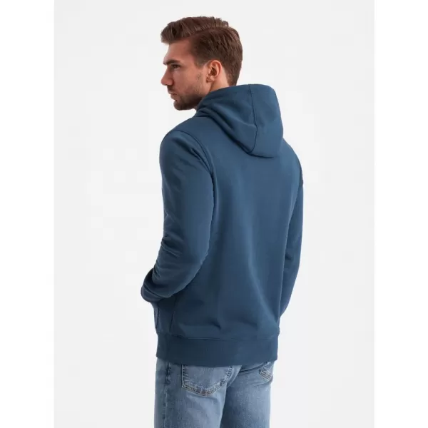  Pánská mikina OMBRE OM-SSPS-0143 NAVY BLUE 