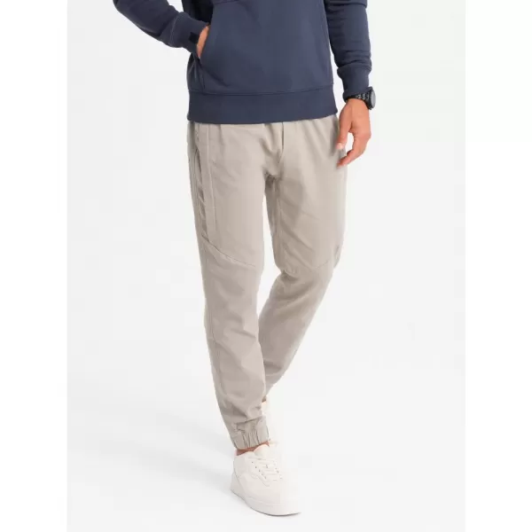  Pánské tepláky OMBRE OM-PAJO-0202 ASH 