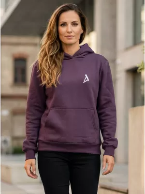 Dámská mikina ALTISPORT BYB/ALW002BY289 VÍNOVÁ