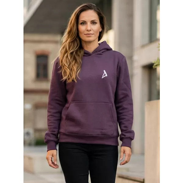  Dámská mikina ALTISPORT BYB/ALW002BY289 VÍNOVÁ 