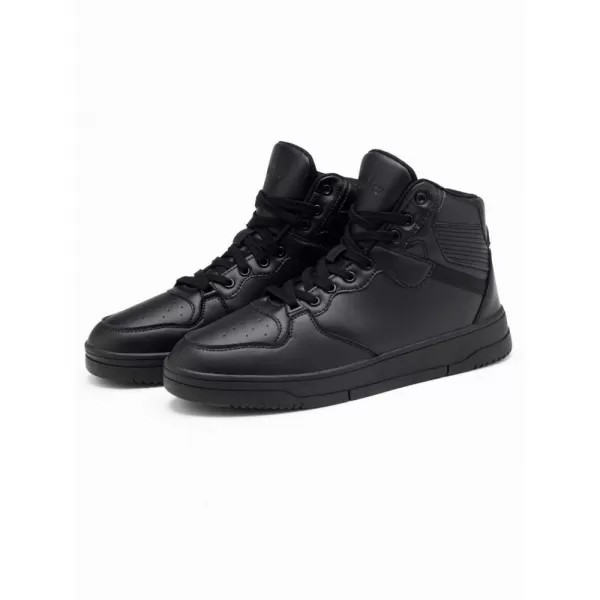  Pánské boty OMBRE OM-FOSH-0139 BLACK 