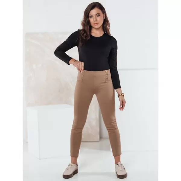  Dámské kalhoty DSTREET MODSTORY KARAMELOVÁ 