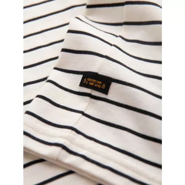  Pánské triko OMBRE OM-TSCT-0183 CREAM AND BLACK 