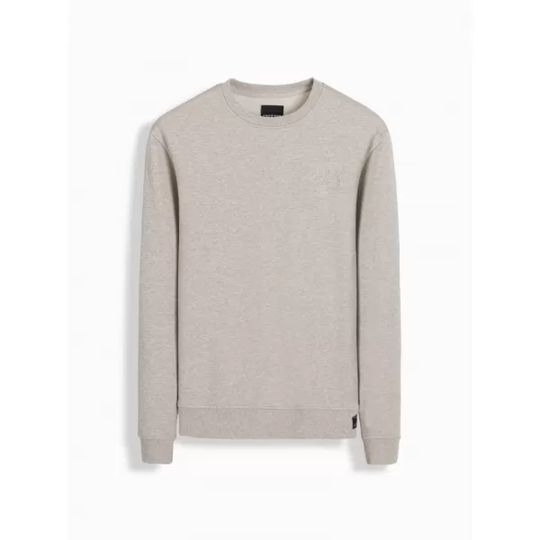  Pánská mikina OMBRE OM-SSNZ-0163 BEIGE 