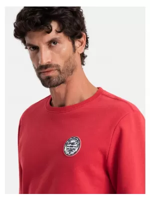 Pánská mikina OMBRE OM-SSNZ-0134 RED