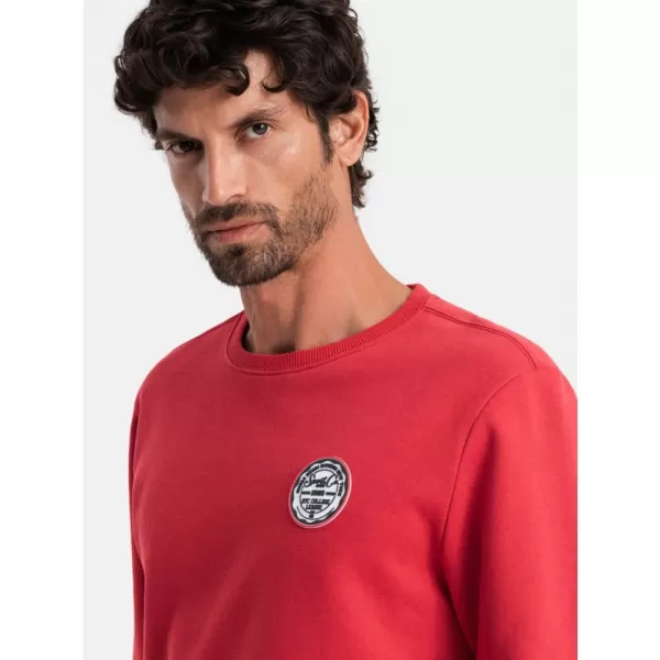  Pánská mikina OMBRE OM-SSNZ-0134 RED 