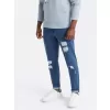 Pánské džíny OMBRE OM-PADP-0163 BLUE