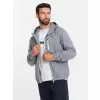 Pánská bunda OMBRE OM-JANP-0136 GRAY