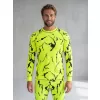 Pánské funkční termo triko s dlouhým rukávem premium ALTISPORT VOJ/ALM052TER01 NEON GREEN