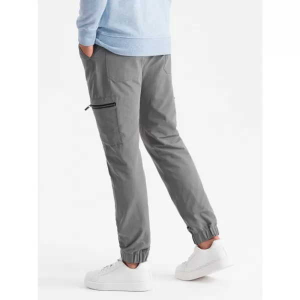  Pánské tepláky OMBRE OM-PAJO-0200 GREY 