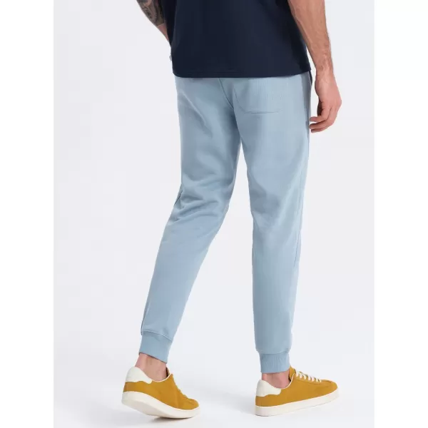  Pánské tepláky OMBRE OM-PABS-0173 BLUE 