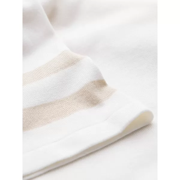  Pánské triko s límečkem OMBRE OM-POSS-0118 CREAM 