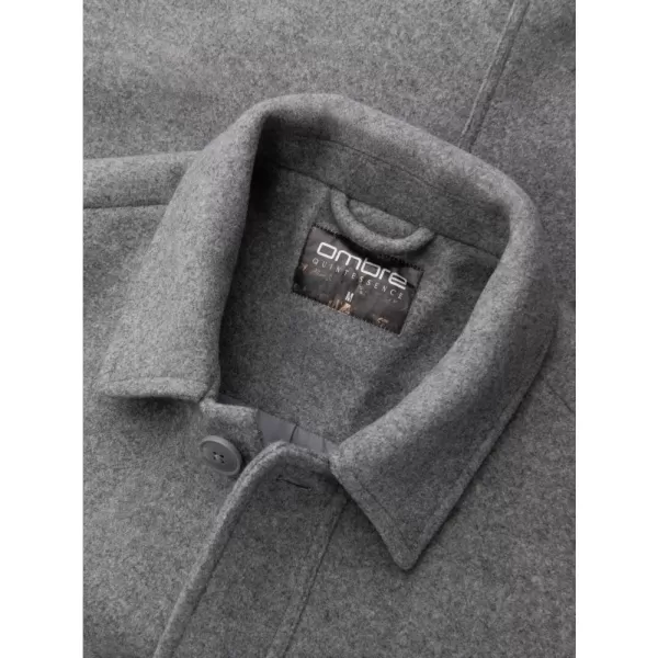  Pánská bunda OMBRE OM-JANP-0199 GRAY 