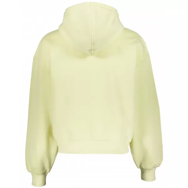  Dámská mikina z organické bavlny ALTISPORT BYB/ALW002BY183 JEMNĚ ŽLUTÁ 