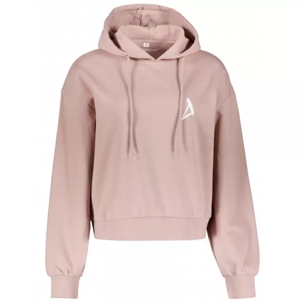  Dámská mikina z organické bavlny ALTISPORT BYB/ALW002BY183 STARORŮŽOVÁ 