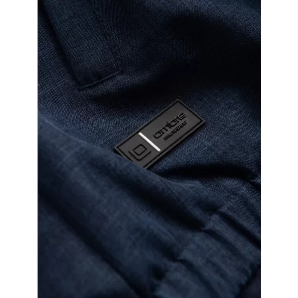  Pánská bunda OMBRE OM-JANP-0136 NAVY BLUE 