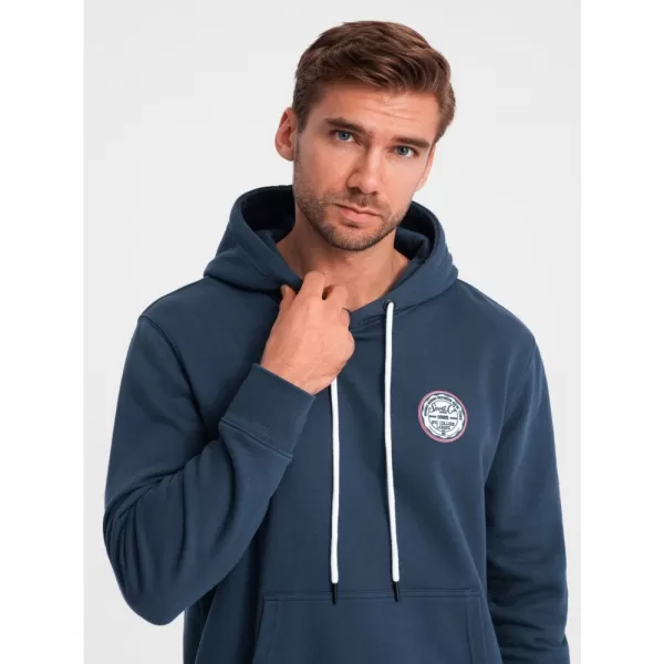  Pánská mikina OMBRE OM-SSNZ-0144 NAVY BLUE 