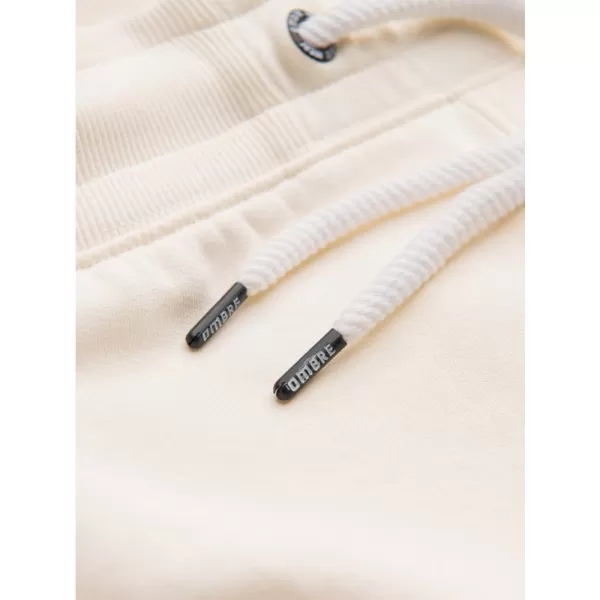  Pánské tepláky OMBRE OM-PABS-0206 CREAM 