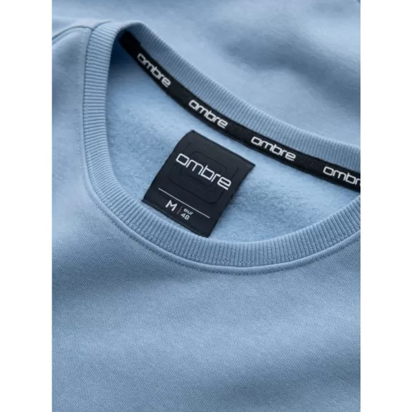  Pánská mikina OMBRE OM-SSNZ-0136 BLUE 