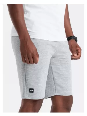 Pánské kraťasy OMBRE OM-SRSK-0150 GRAY