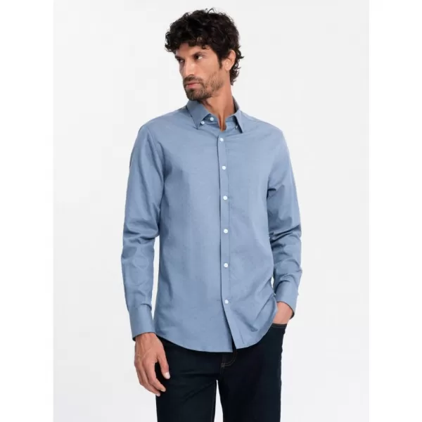  Pánská košile OMBRE OM-SHCS-0175 BLUE 