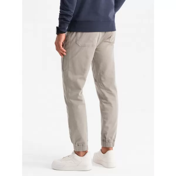  Pánské tepláky OMBRE OM-PAJO-0202 ASH 