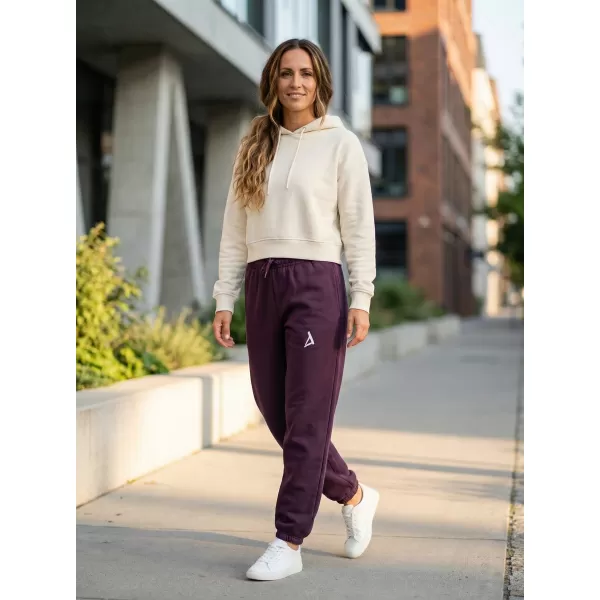  Dámské tepláky ALTISPORT BYB/ALW002BY291 VÍNOVÁ 