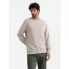 Pánská mikina OMBRE OM-SSNZ-0163 BEIGE