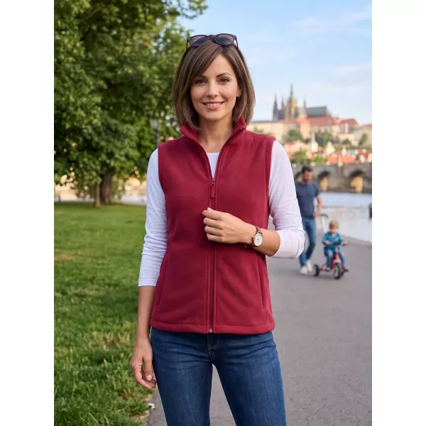  Unisex vesta fleece ALTISPORT NoPrint NP/ALU815 MARLBORO ČERVENÁ 