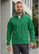 Pánská fleece mikina ALTISPORT NoPrint NP/ALM105 STŘEDNĚ ZELENÁ