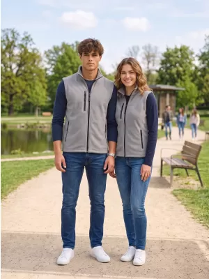 Unisex vesta ALTISPORT NoPrint NP/ALU525 SVĚTLE ŠEDÁ