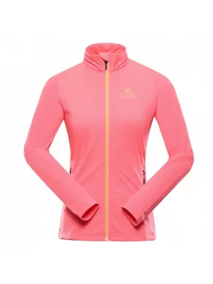 Dámská mikina ALPINE PRO GOLLA LSWB407 NEON CORAL