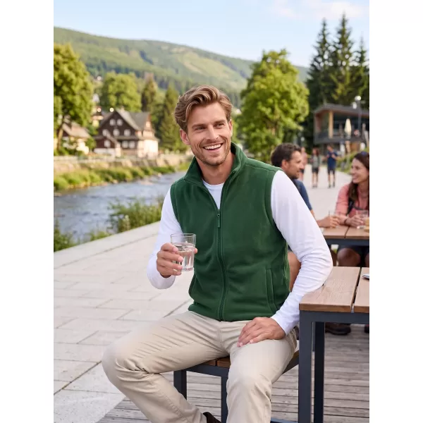  Unisex vesta fleece ALTISPORT NoPrint NP/ALU815 LAHVOVĚ ZELENÁ 