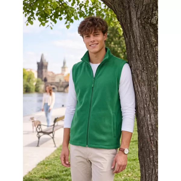  Unisex vesta fleece ALTISPORT NoPrint NP/ALU815 STŘEDNĚ ZELENÁ 
