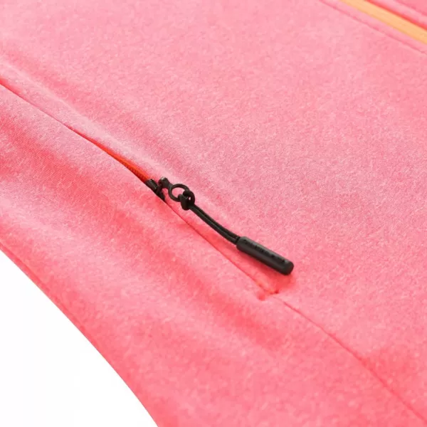  Dámská mikina ALPINE PRO GOLLA LSWB407 NEON CORAL 
