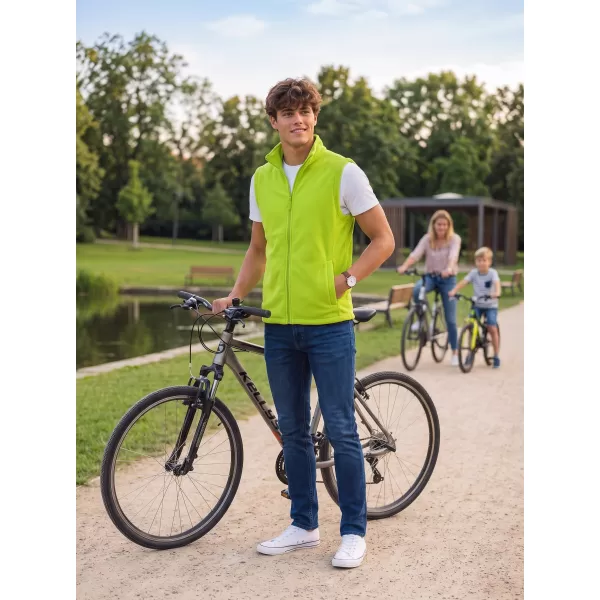  Unisex vesta fleece ALTISPORT NoPrint NP/ALU815 LIMETKOVÁ 